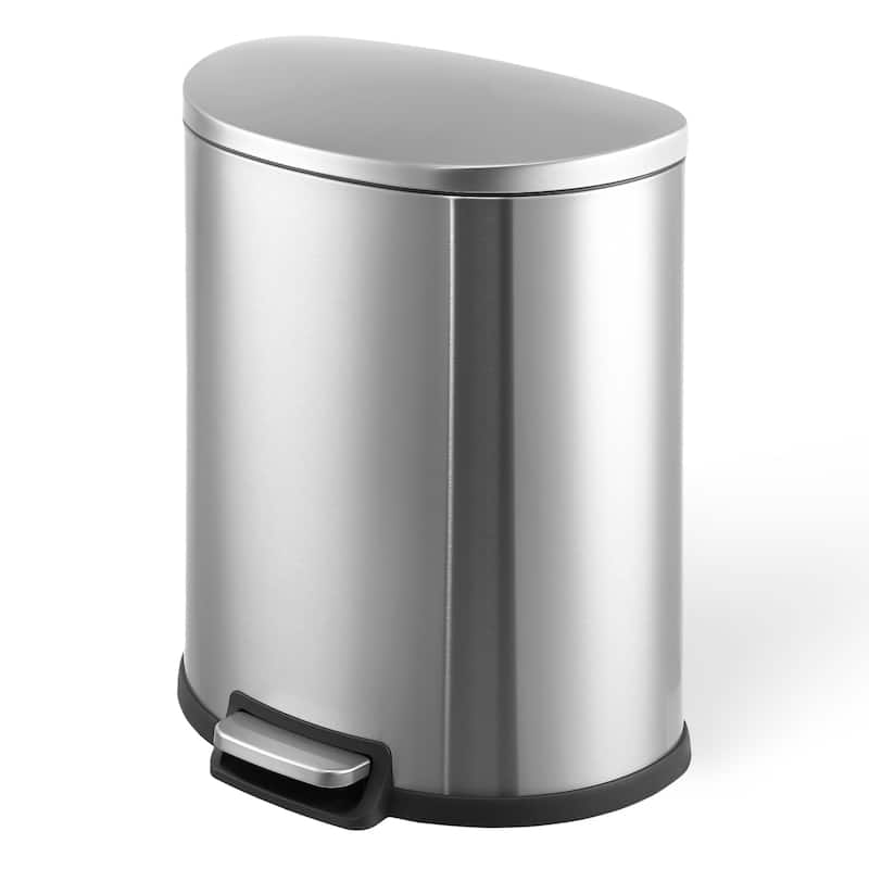 Stainless Steel Trash Can, 50 Liter / 13 Gallon