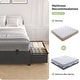 preview thumbnail 5 of 5, Twin Size Bed Frame 2 Large Storage Drawers Platform Bed Metal Kids