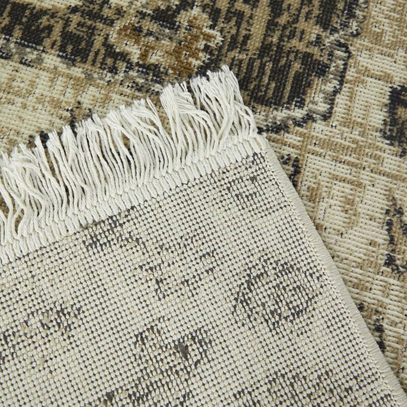 Carius Traditional Medallion Recycled Area Rug