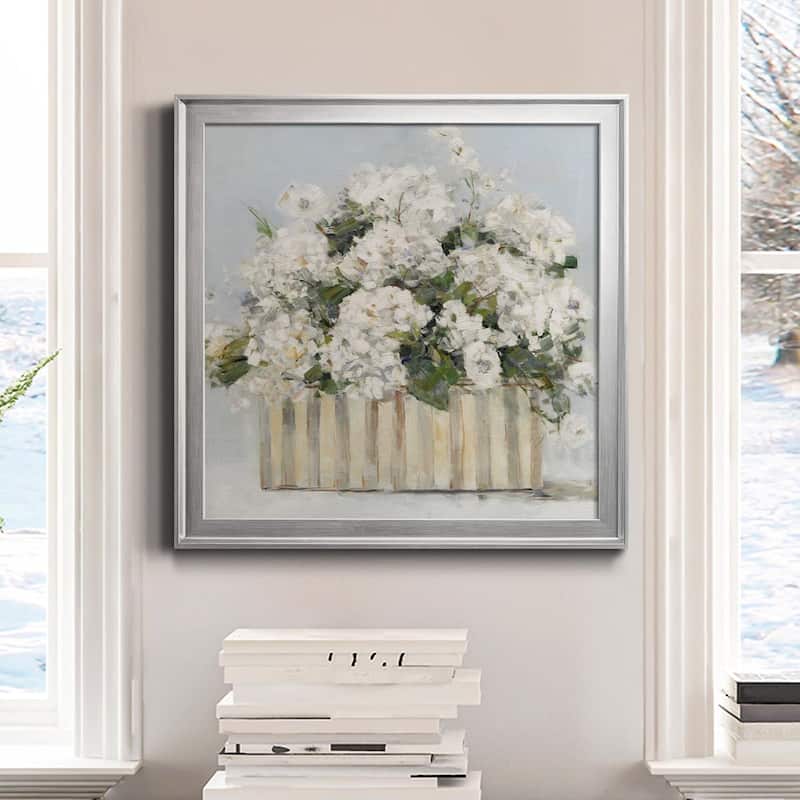 Sweet Hydrangeas-Premium Framed Canvas - Ready to Hang