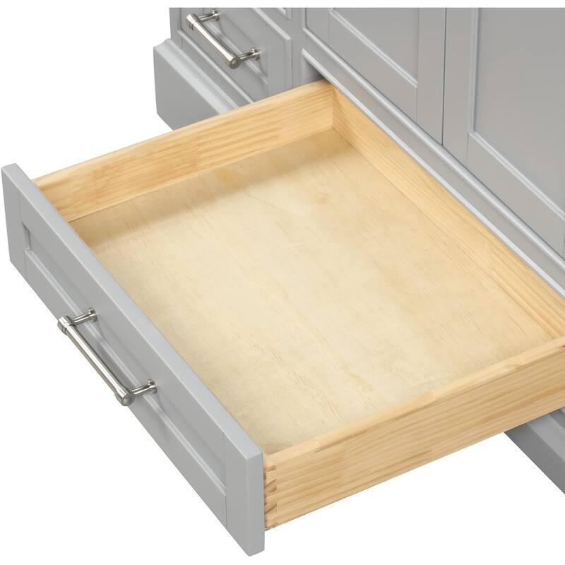 Blossom Copenhagen 48" Solid Wood Bathroom Vanity w/ Marble Top & Sink