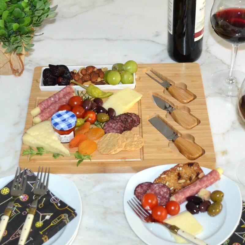 NCAA Georgia Tech Yellow Jackets Bamboo Cheese & Charcuterie Board