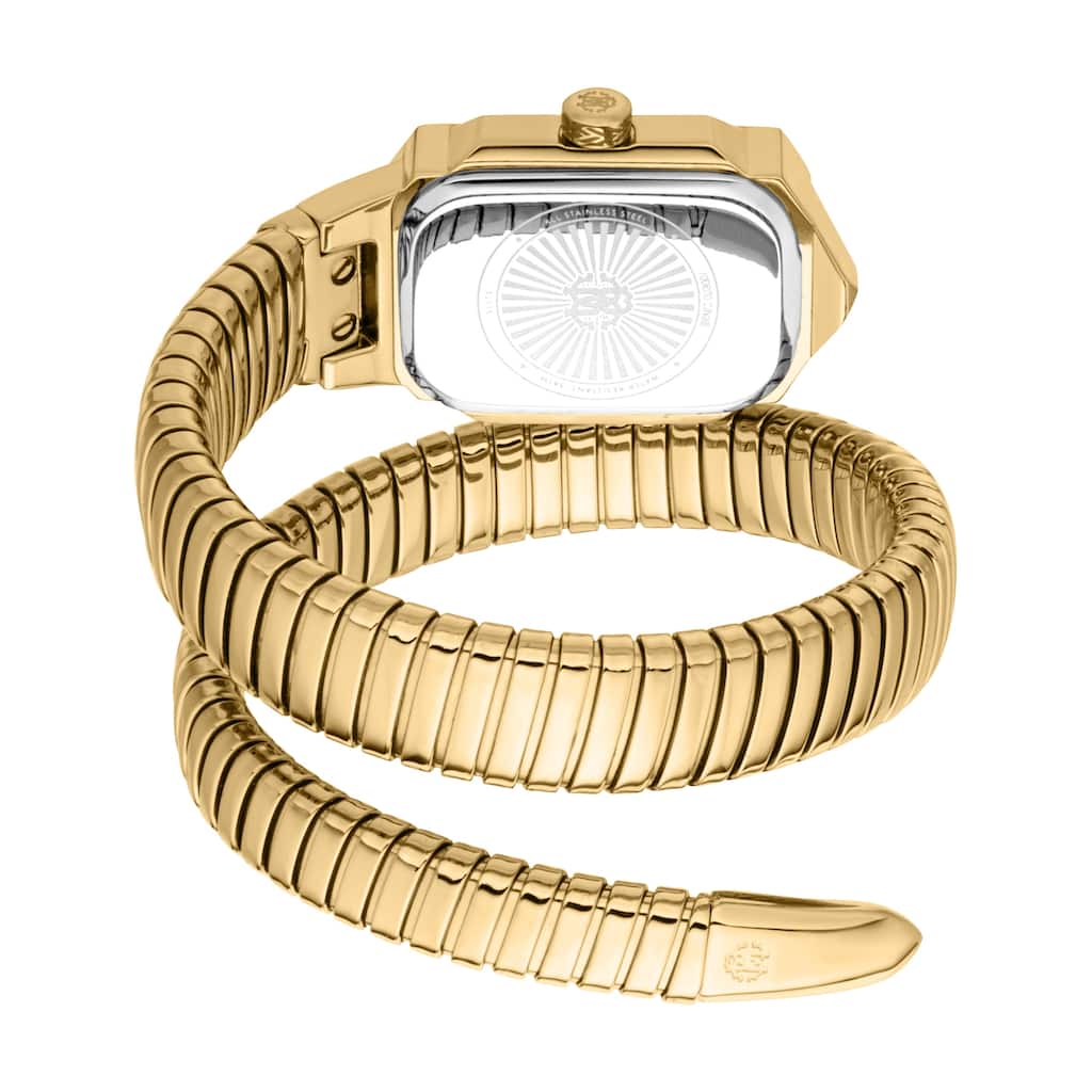 Roberto Cavalli Women's RC5L115M0035 Quartz Watch - Gold-Tone