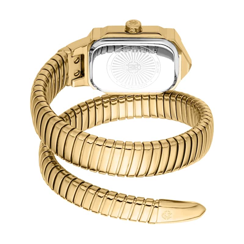 Roberto Cavalli Women's RC5L115M0045 Quartz Watch - Gold-Tone