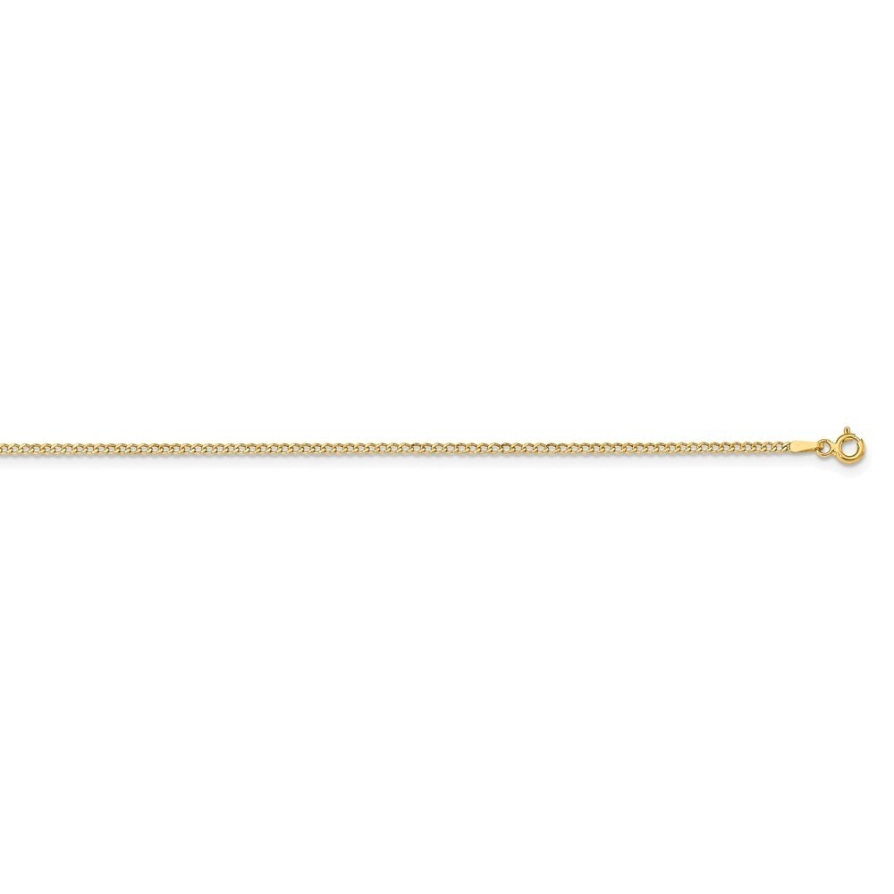 14K Yellow Gold Chain 2.5mm Light Weight Flat Mariner Chain Necklace 16, 18, 20, 22, 24 Inches 14K Yellow Gold Chain 2.5mm Light Weight Flat Mariner Chain Necklace 16, 18, 20, 22, 24 Inches