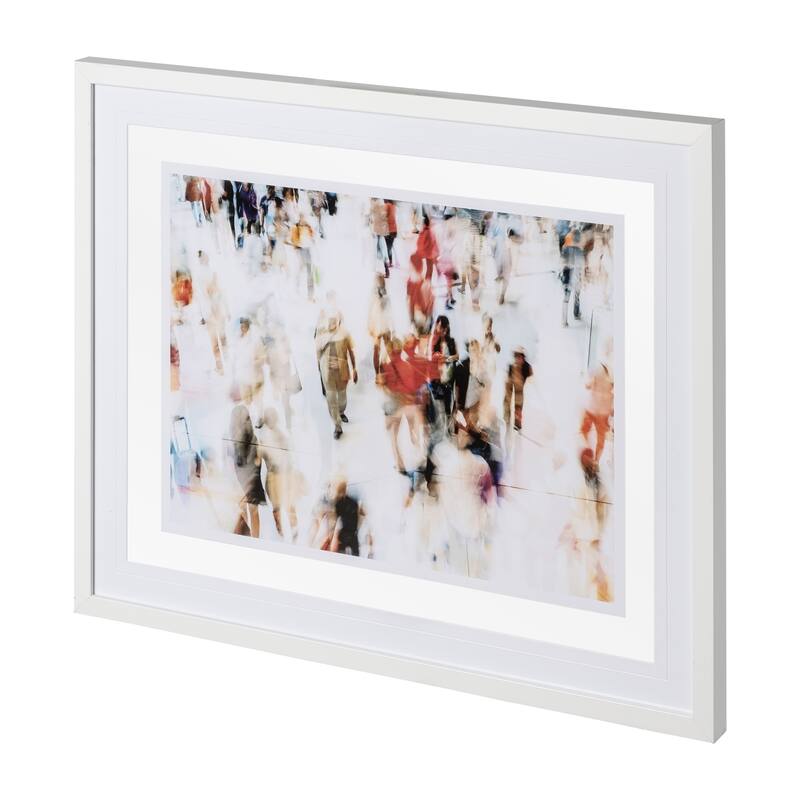 In Transit A Framed Art Print