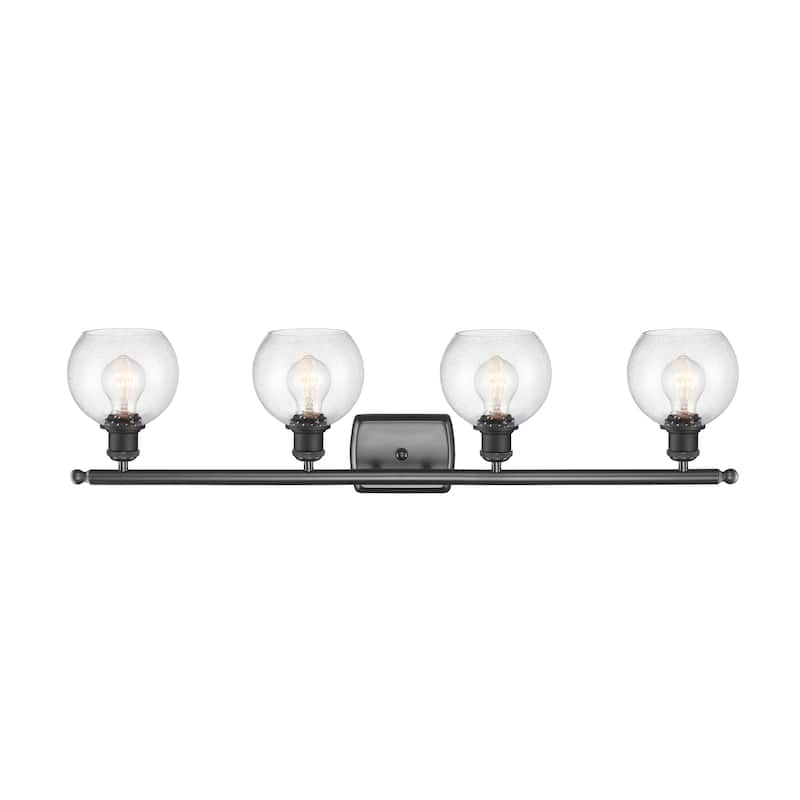 Innovations Lighting Athens - 4 Light 36" Bath Vanity Light - 6" Shade