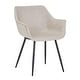 preview thumbnail 21 of 85, Markley Modern Leather Upholstered Dining Side Chairs with Black Iron Legs Accent Armchair for Home Kitchen Set of 4
