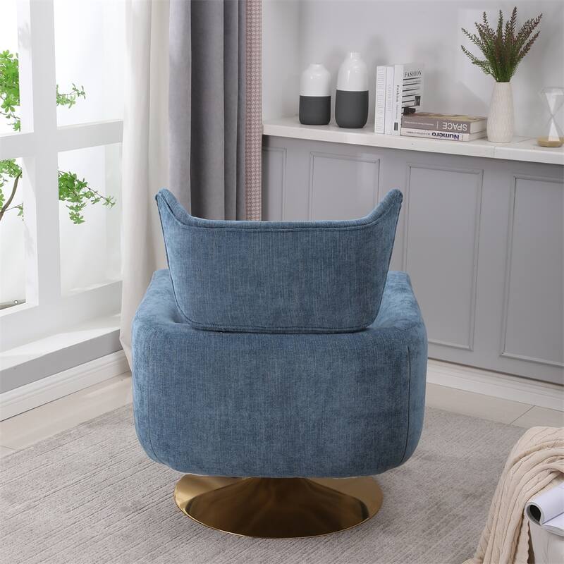 Classic Mid-Century 360-degree Swivel Accent Chair