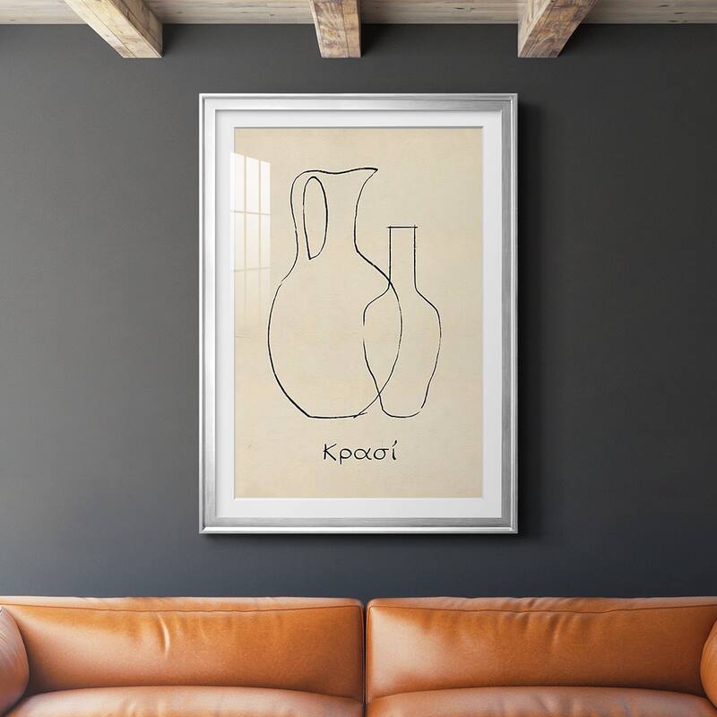 Greek Blessing II Premium Framed Print - Ready to Hang