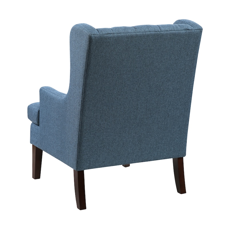 Haven 29" Textured Accent Chair - Button-tufted Chair Back