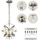preview thumbnail 3 of 3, Globe Kitchen Lights Ceiling Hanging Farmhouse Pendant Light
