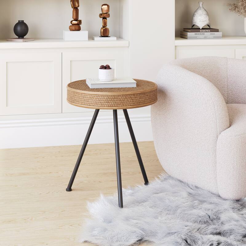 Stuart Side Table Natural - Natural