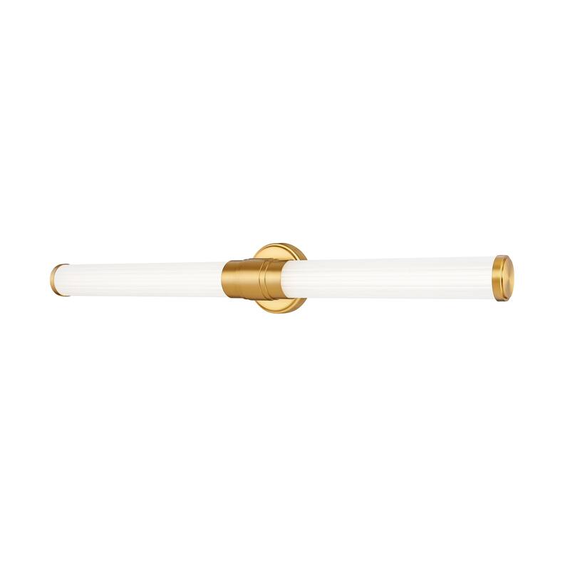 Z-Lite 1020-32W-LED Warwick 2 Light 33" Wide Bath Bar - Modern Gold