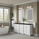preview thumbnail 25 of 44, James Martin Vanities Bristol 72" Double Vanity, Bright White