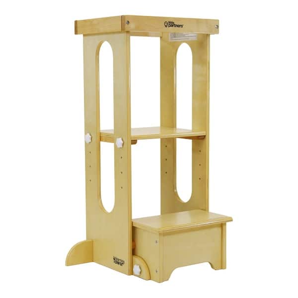 slide 2 of 58, Little Partners® Explore 'N Store Learning Tower® Tan