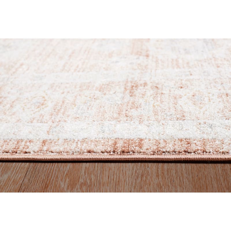 Terra by Obeetee Umbria Persian Border Rug