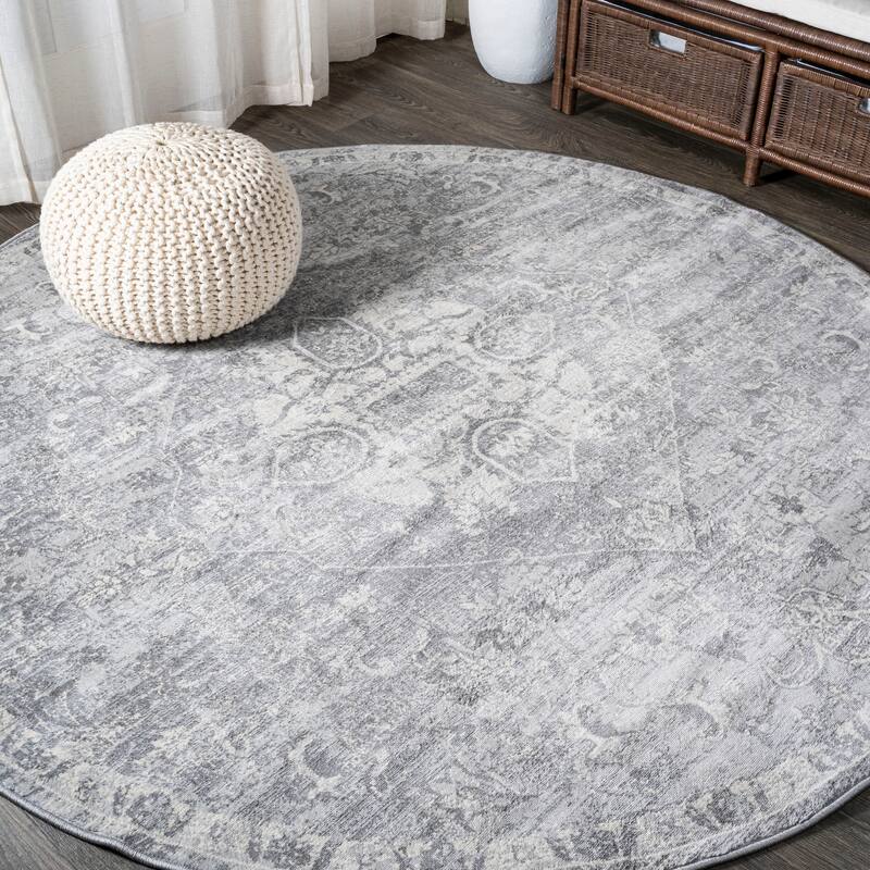 JONATHAN Y Traditional Persian Vintage Medallion Area Rug