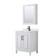 Option White, Black Trim, Giotto Quartz Top