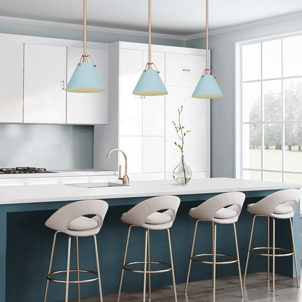 Blue pendant lights for cheap kitchen island