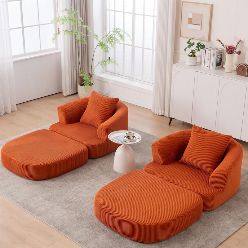 Folding Single Accent Chair Recliner Convertible Sleeper Sofa Bed, Space-Saving Lounge Chair Floor Chair