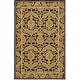 preview thumbnail 4 of 13, SAFAVIEH Handmade Chelsea Delaney French Country Wool Rug 2' 9" x 4' 9" - Black - Rectangle