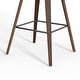 preview thumbnail 134 of 147, WYNDENHALL Cacey Mid Century Modern Bentwood Counter Height Stool (Set of 2) - 20.7'' x 21.1'' x 36.6