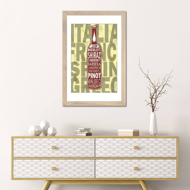iCanvas "Red Wines" by Fly Graphics