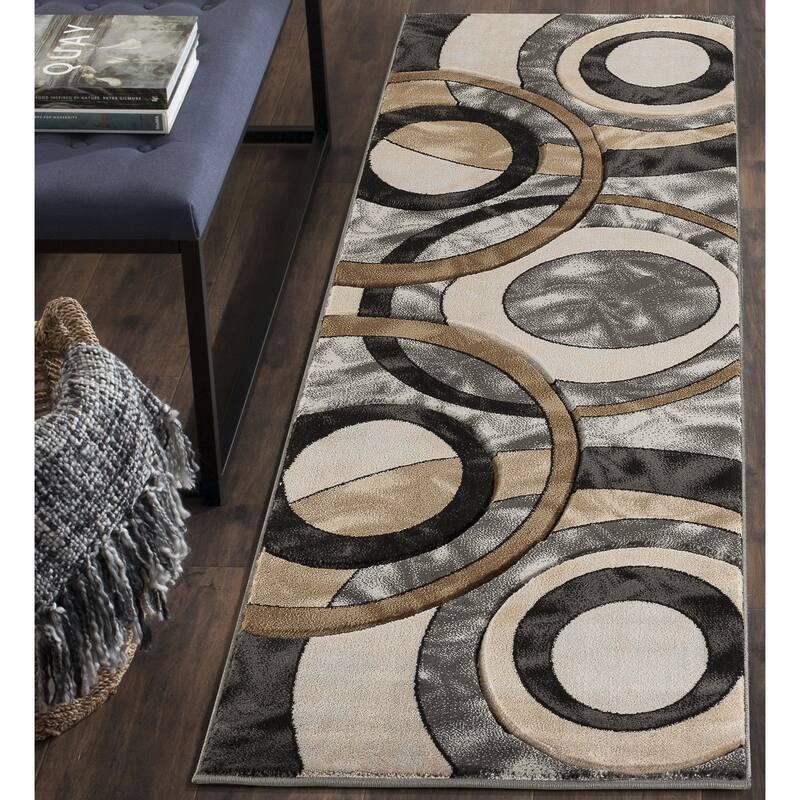Orelsi Collection Abstract Area Rug