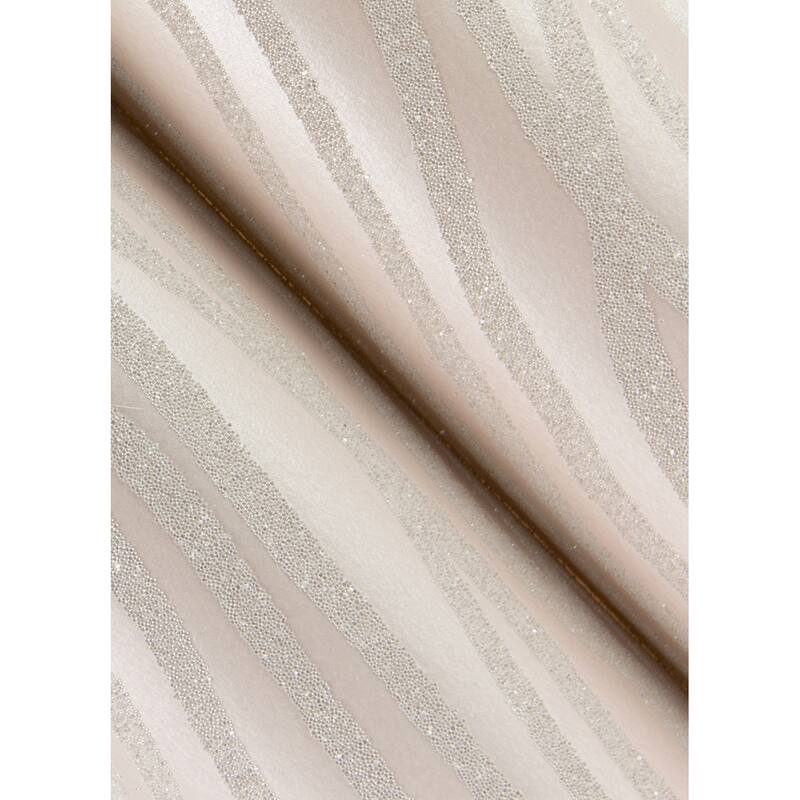 A-Street Prints Galyn Rose Gold Pearlescent Wave Wallpaper
