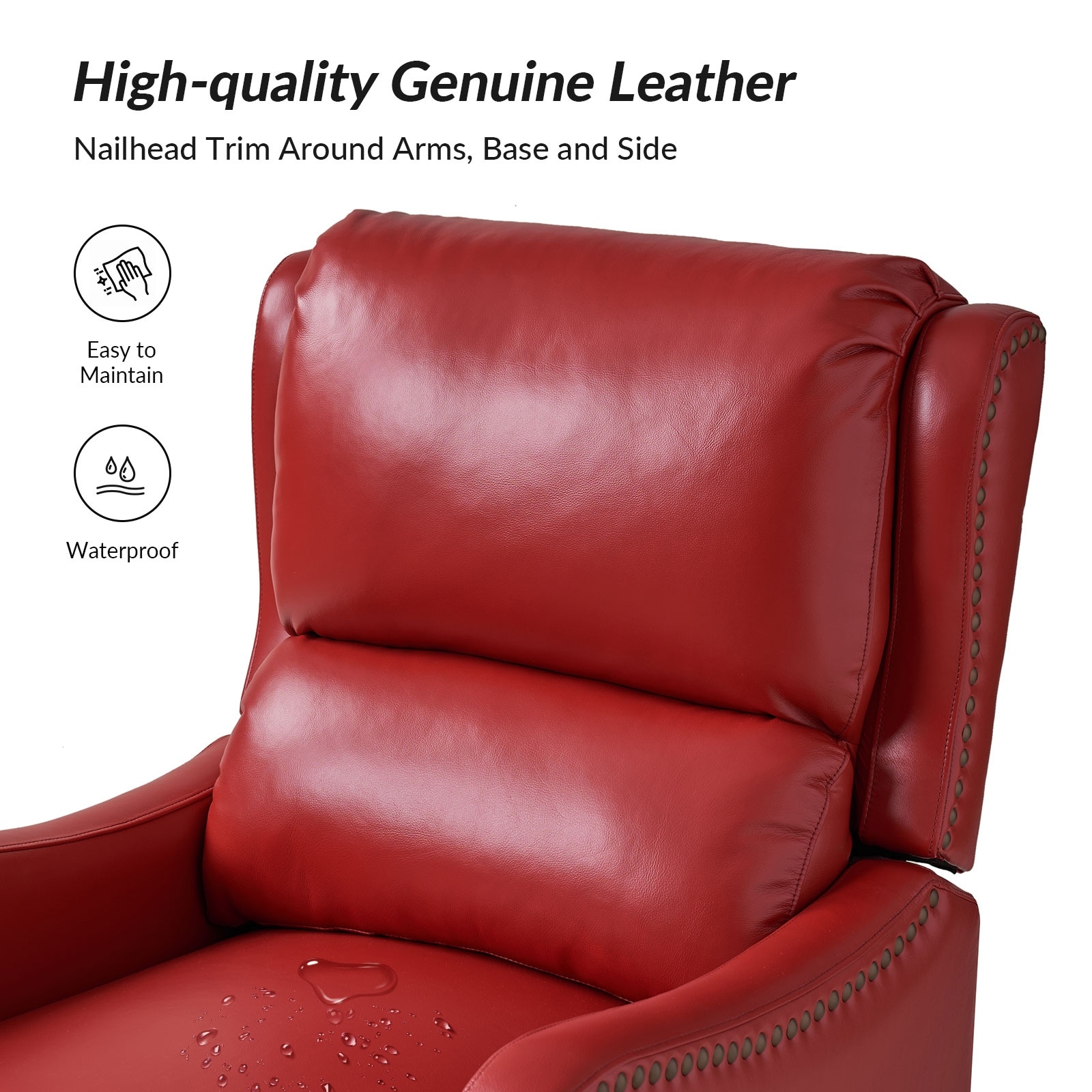Lazy boy nailhead recliner deals