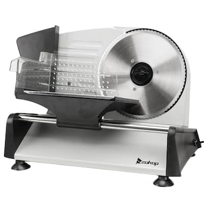 110V/150W 7.5" Semi-automatic Gear Cutter Deli Food Machine Meat Slicer