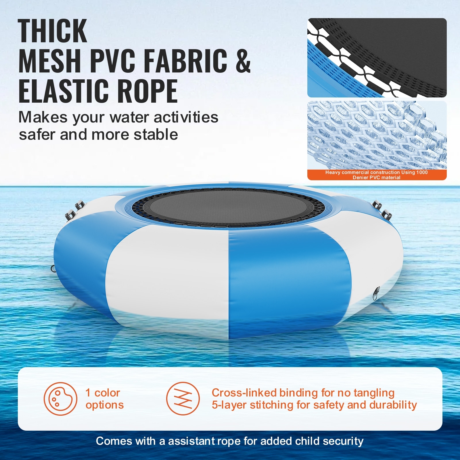 Inflatable water bouncer clearance