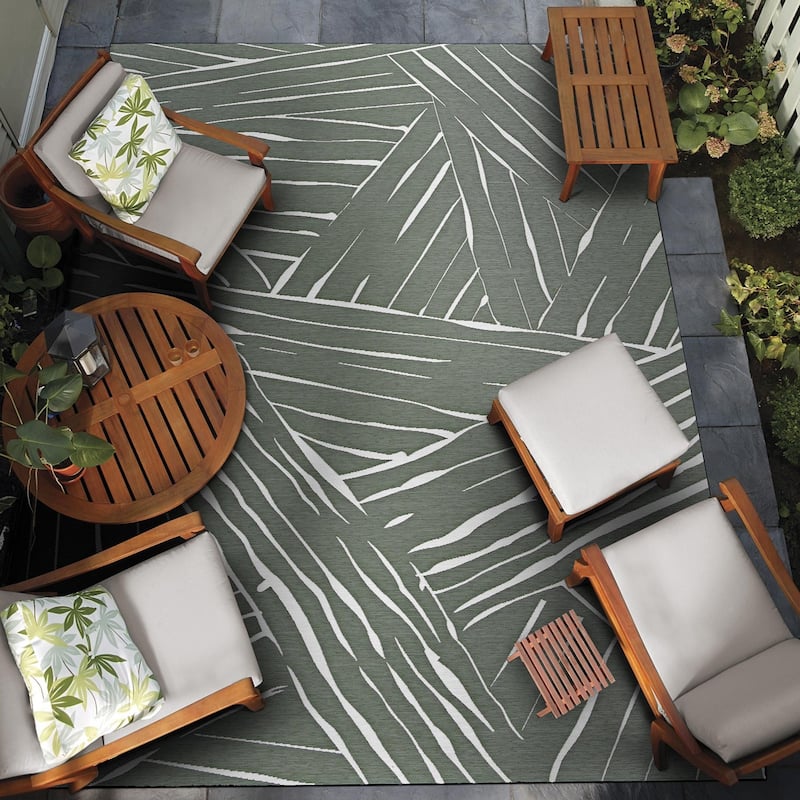 Dream Decor Rugs Gelato Bordeaux Indoor Outdoor Area Rug