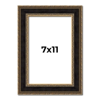 7x11 Frame Gold Antique Vintage Sold Wood Picture Frame | 1.75 Inch ...