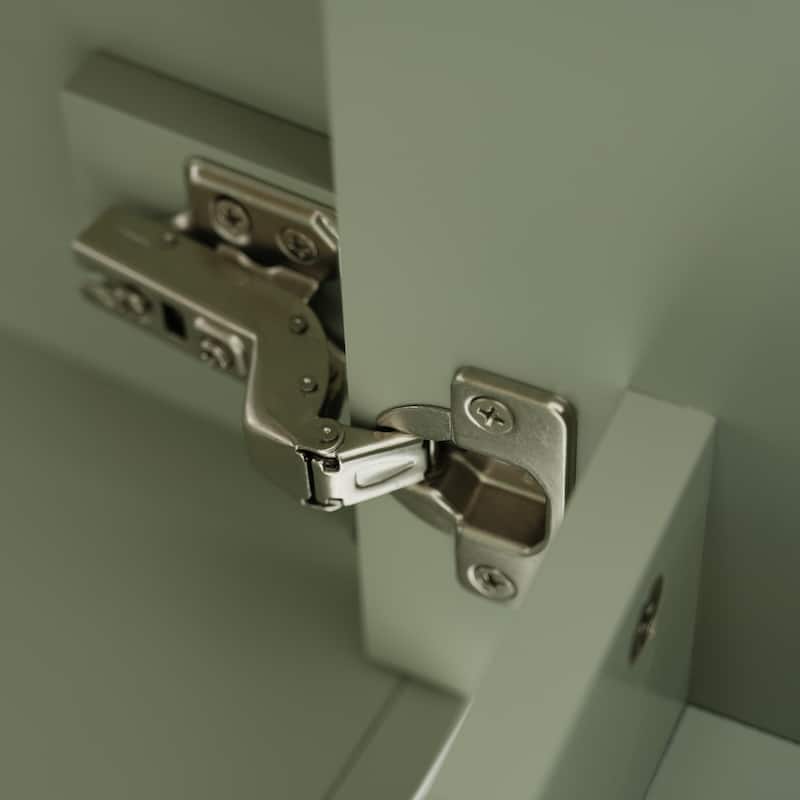 30-Inch Bathroom Vanity with Ceramic Sink and Versatile Storage