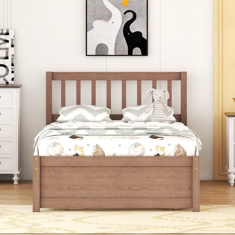 Small double sleigh bed with storage cheap