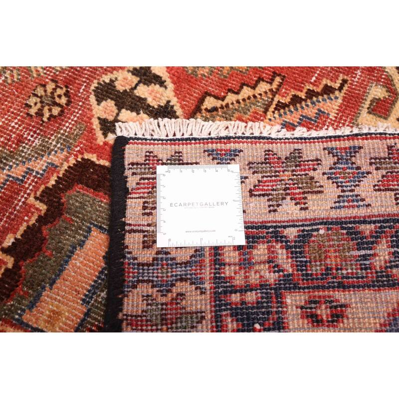 ECARPETGALLERY Hand-knotted Antalya Vintage Dark Copper Wool Rug - 4'5 x 6'7