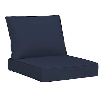 Outdoor 4.9" Thick Cushion Set with Back Cushions and Seat Cushions
