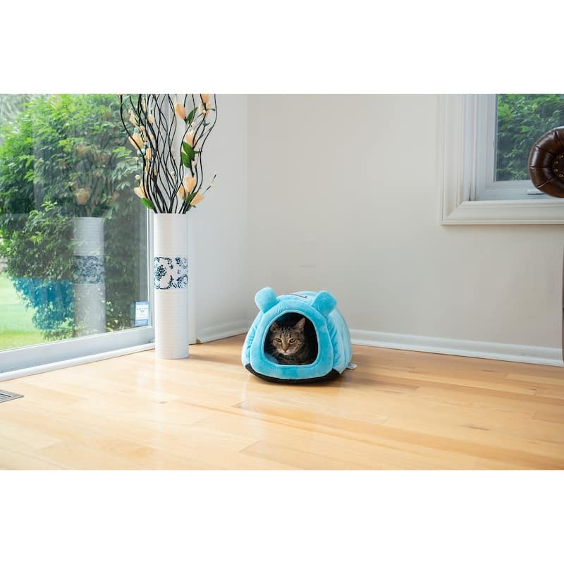 Tube Shape Cat Bed - 20"(L) x 14"(W) x 11"(H)