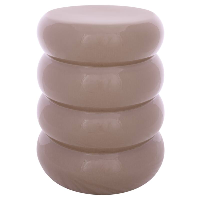 SAFAVIEH Home Dylan, 18-inch, Ceramic Garden Stool - 13"W x 13"D x 18"H