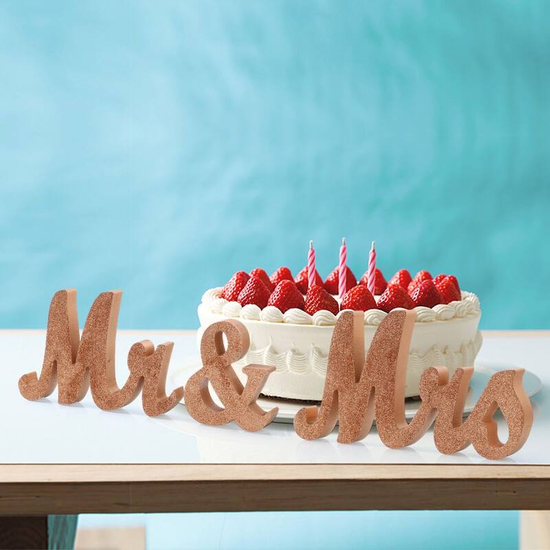 Mr & Mrs Sign Wedding Decorations, Rustic Anniversary Wedding Gift