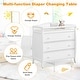preview thumbnail 31 of 34, Costway 3 Drawer Baby Changing Table Infant Diaper Changing Station - See Details