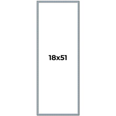 18x51 Frame Rustic Sky Blue Solid Wood Picture Frame | 0.75 Inch