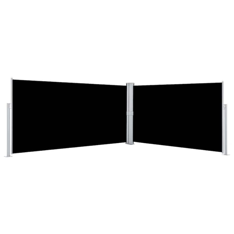 vidaXL Retractable Side Awning Folding Privacy Screen Outdoor Divider Wall