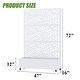 preview thumbnail 12 of 103, 72 in Metal Movable Planter Box with Trellis Privacy Screen Lockable Wheels