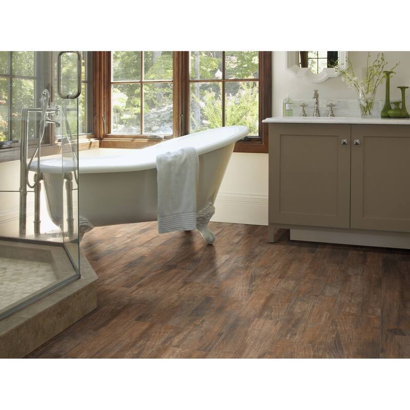 Shaw Olympia - 7" x 22" Rectangle Floor and Wall Tile - Wood Visual -