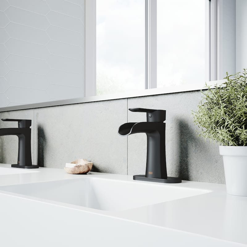 VIGO Paloma 7" H Single Handle Single Hole Bathroom Faucet
