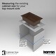 preview thumbnail 29 of 64, Karran Drop-In Quartz 33 in. 1-Hole Single Bowl Kitchen Sink Kit