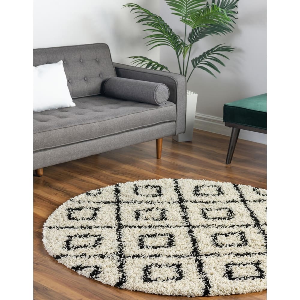 Shag Olido Collection Area Rug